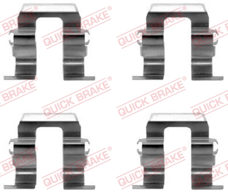 Quick Brake Rem montageset 109-1259