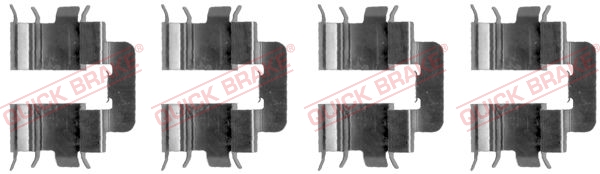Quick Brake Rem montageset 109-1277