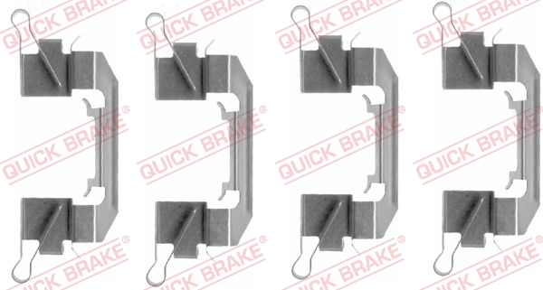 Quick Brake Rem montageset 109-1626