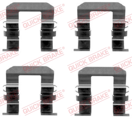 Quick Brake Rem montageset 109-1704