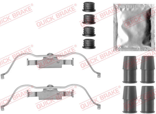 Quick Brake Rem montageset 109-1790