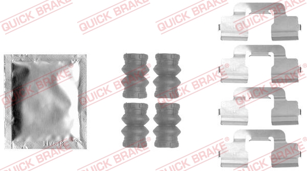 Quick Brake Rem montageset 109-1797