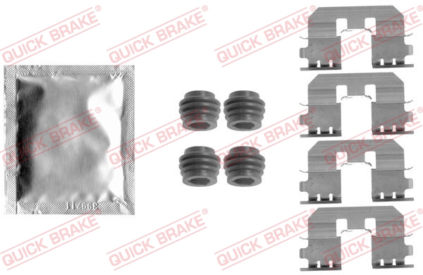 Quick Brake Rem montageset 109-1810