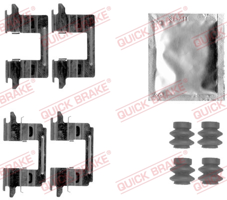 Quick Brake Rem montageset 109-1841