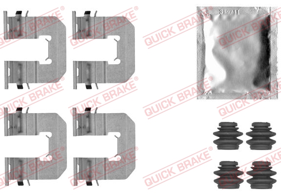 Quick Brake Rem montageset 109-1856