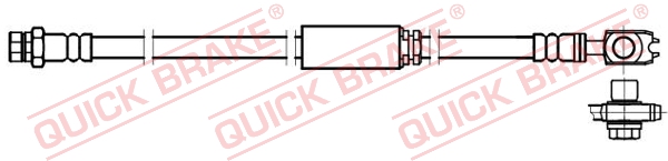 Quick Brake Remslang 58.893X