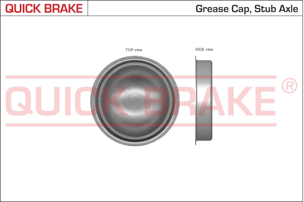 Quick Brake Afsluitdop/beschermkap 9822