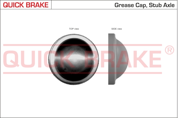 Quick Brake Afsluitdop/beschermkap 9829