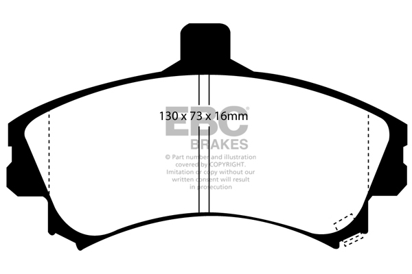 EBC Brakes Remblokset DP1045