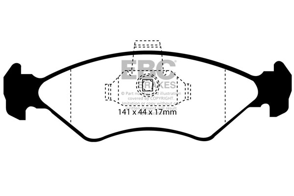 EBC Brakes Remblokset DP21050