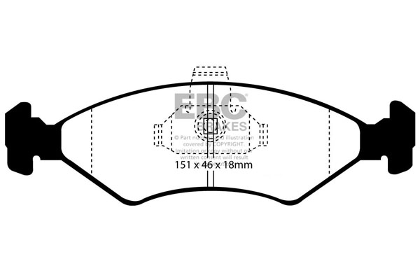 EBC Brakes Remblokset DP21051