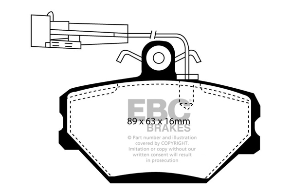 EBC Brakes Remblokset DP1052