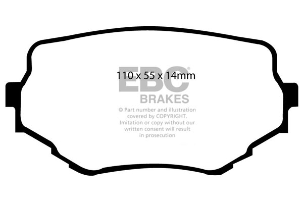 EBC Brakes Remblokset DP61099