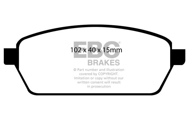 EBC Brakes Remblokset DP1106