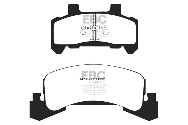 EBC Brakes Remblokset DP21173