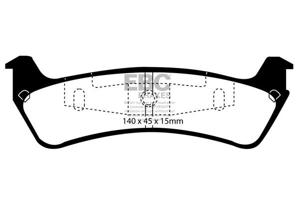 EBC Brakes Remblokset DP61201