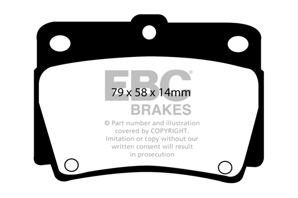 EBC Brakes Remblokset DP61228