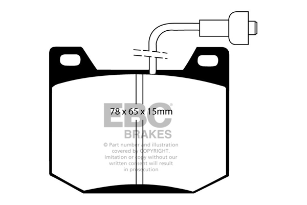 EBC Brakes Remblokset DP123/3