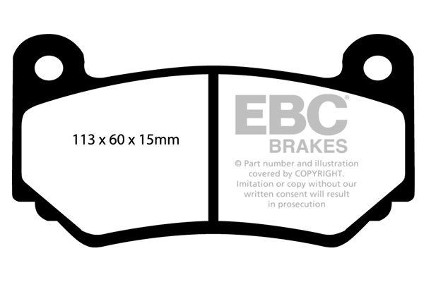 EBC Brakes Remblokset DP21377