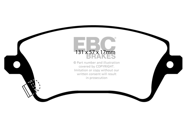 EBC Brakes Remblokset DP1457