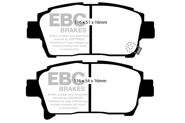 EBC Brakes Remblokset DP1459