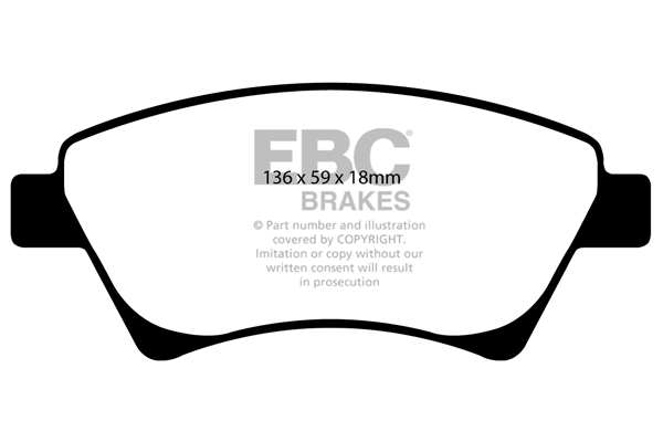 EBC Brakes Remblokset DP1468