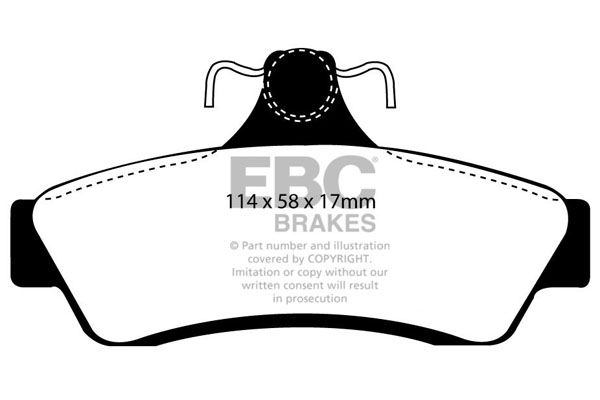 EBC Brakes Remblokset DP1506