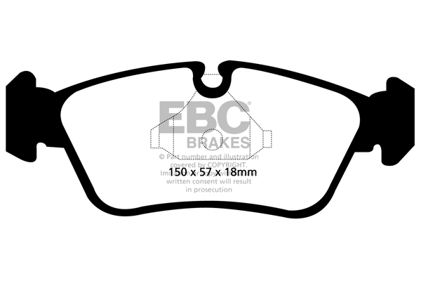 EBC Brakes Remblokset DP41587R