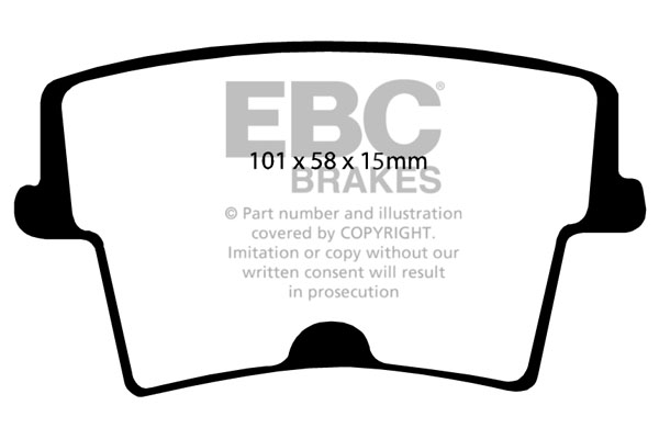 EBC Brakes Remblokset DP41722/2R