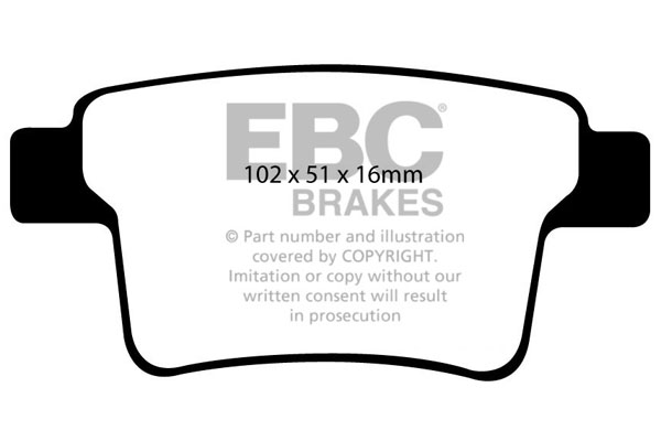 EBC Brakes Remblokset DP41731R