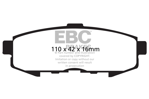 EBC Brakes Remblokset DP1733