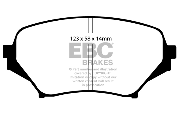 EBC Brakes Remblokset DP21774