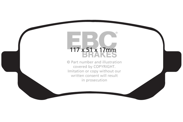 EBC Brakes Remblokset DP1840