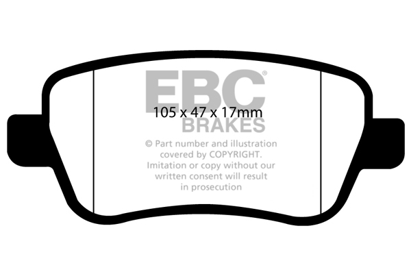 EBC Brakes Remblokset DP1910