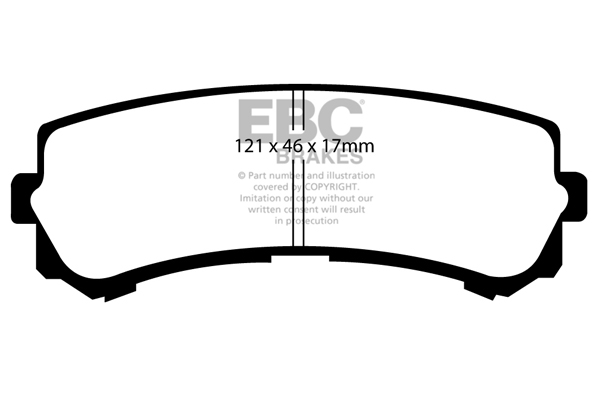 EBC Brakes Remblokset DP1923
