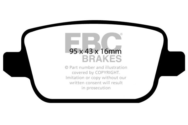 EBC Brakes Remblokset DP61933