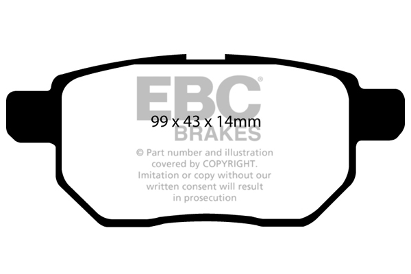 EBC Brakes Remblokset DP1947