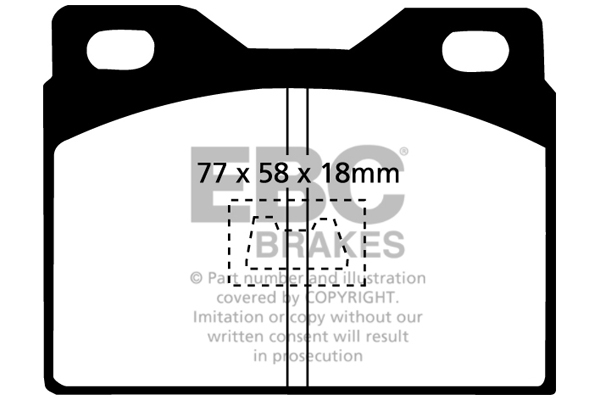 EBC Brakes Remblokset DP220/2