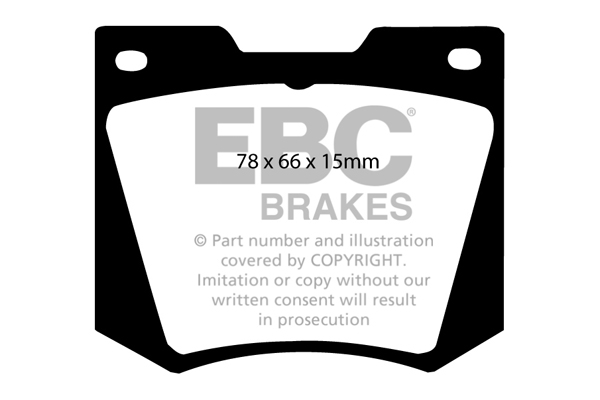 EBC Brakes Remblokset DP258