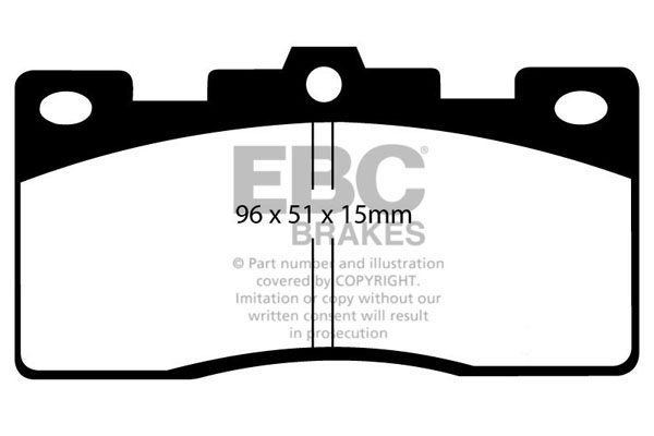 EBC Brakes Remblokset DP376