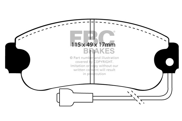 EBC Brakes Remblokset DP385