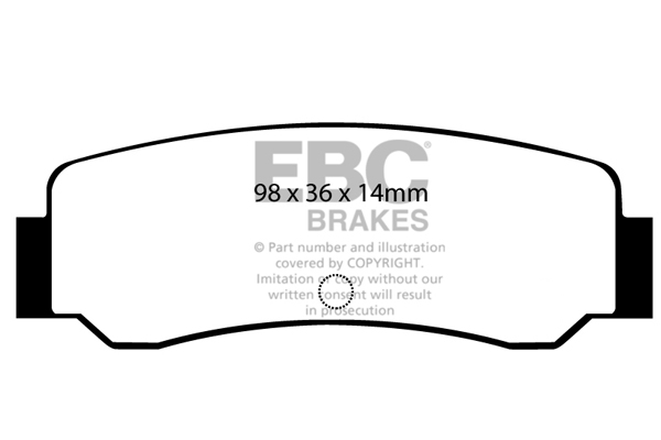 EBC Brakes Remblokset DP392