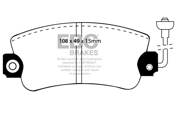 EBC Brakes Remblokset DP417