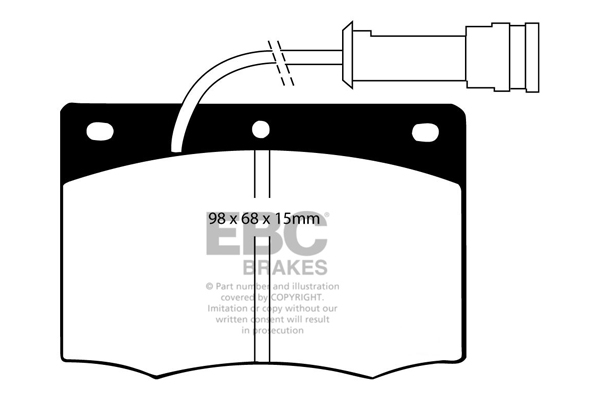 EBC Brakes Remblokset DP437