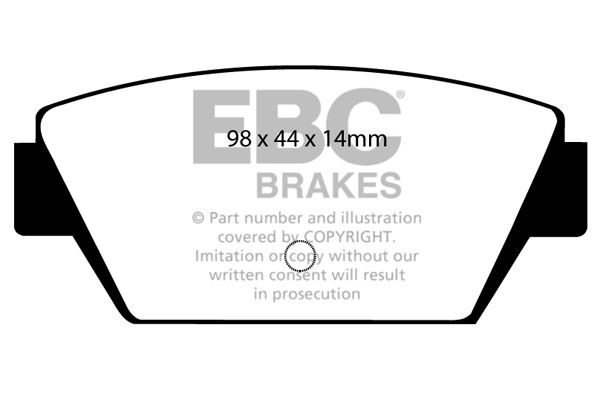 EBC Brakes Remblokset DP2576