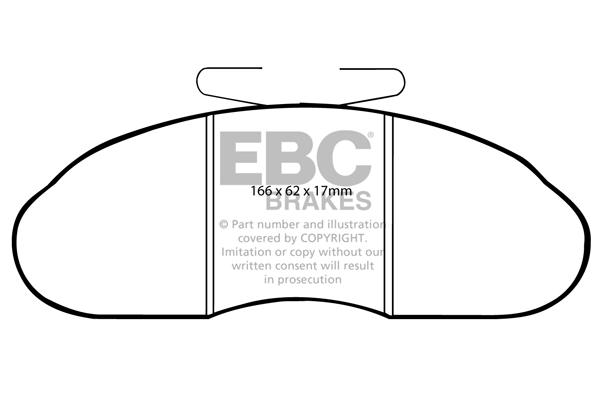 EBC Brakes Remblokset DP633