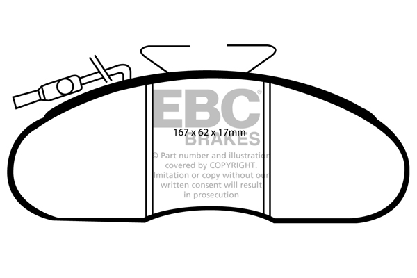 EBC Brakes Remblokset DP633/3