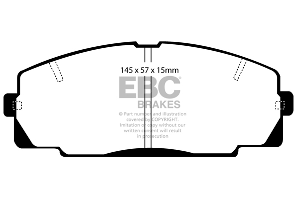 EBC Brakes Remblokset DP4722R