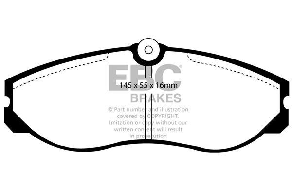 EBC Brakes Remblokset DP947