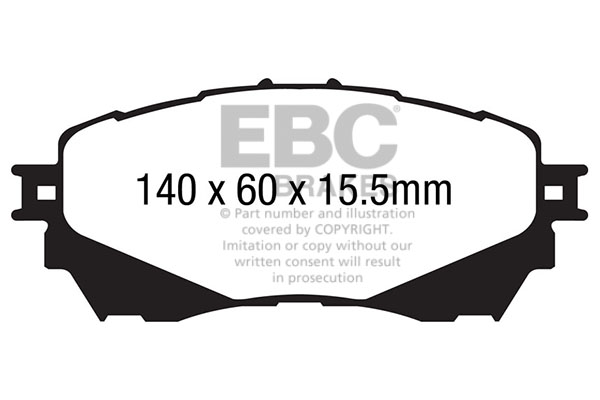 EBC Brakes Remblokset DP42170R